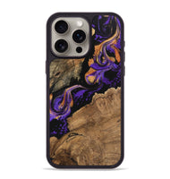 iPhone 15 Pro Max Wood Phone Case - Tanisha (Purple, 746200)