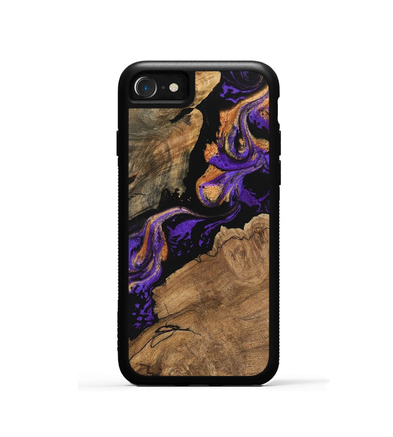 iPhone SE Wood Phone Case - Tanisha (Purple, 746200)