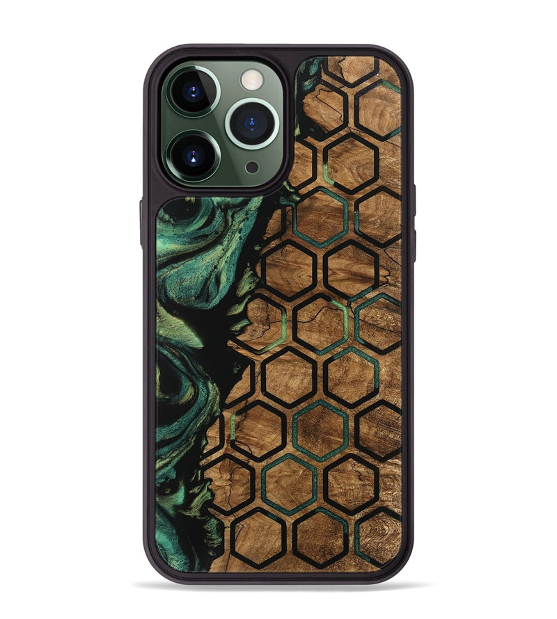 iPhone 13 Pro Max Wood Phone Case - Westin (Pattern, 746201)