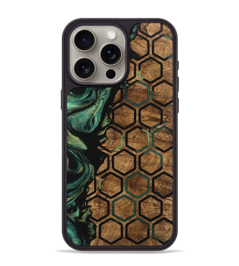 iPhone 15 Pro Max Wood Phone Case - Westin (Pattern, 746201)