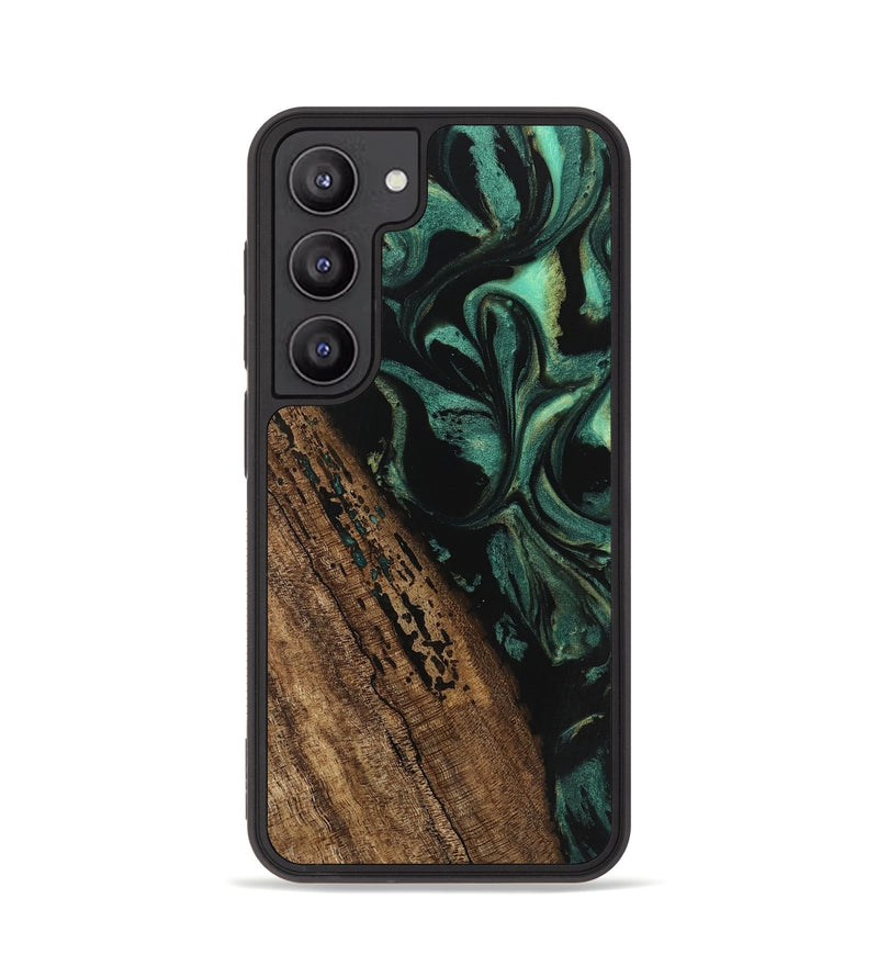 Galaxy S23 Wood Phone Case - Kaeden (Green, 746202)