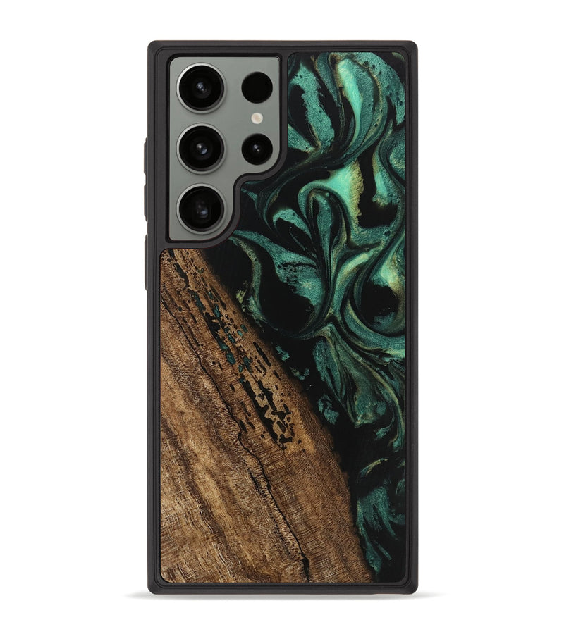 Galaxy S23 Ultra Wood Phone Case - Kaeden (Green, 746202)