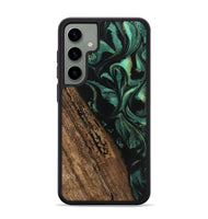 Galaxy S24 Plus Wood Phone Case - Kaeden (Green, 746202)