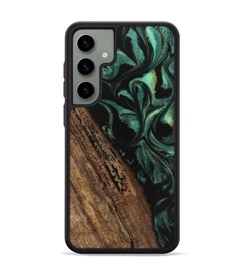 Galaxy S24 Plus Wood Phone Case - Kaeden (Green, 746202)