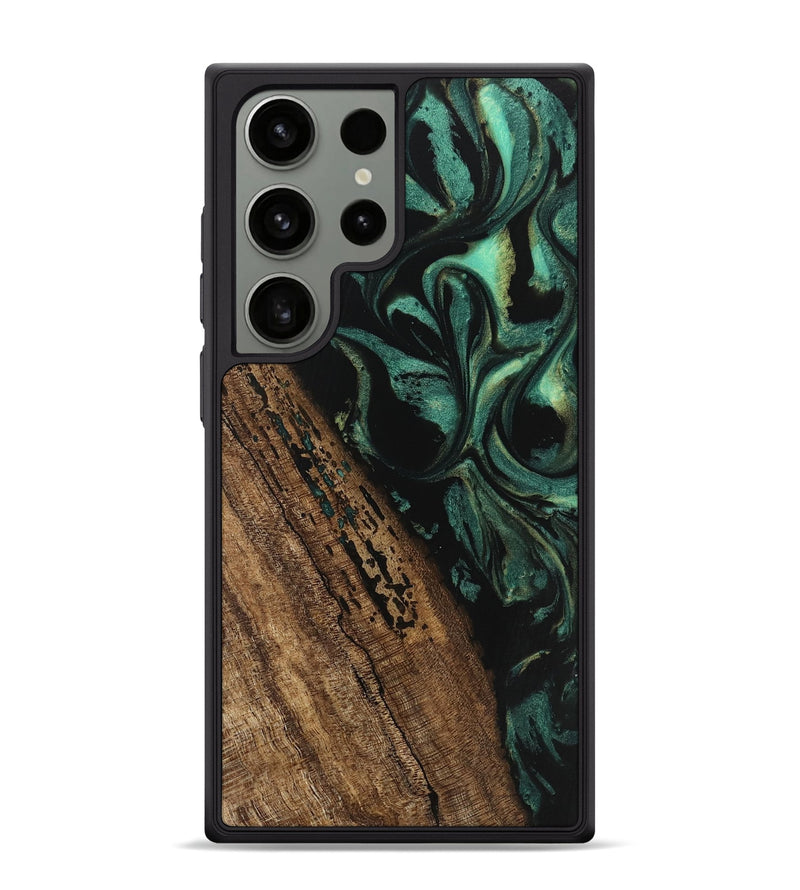 Galaxy S24 Ultra Wood Phone Case - Kaeden (Green, 746202)