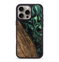 iPhone 16 Pro Max Wood Phone Case - Kaeden (Green, 746202)