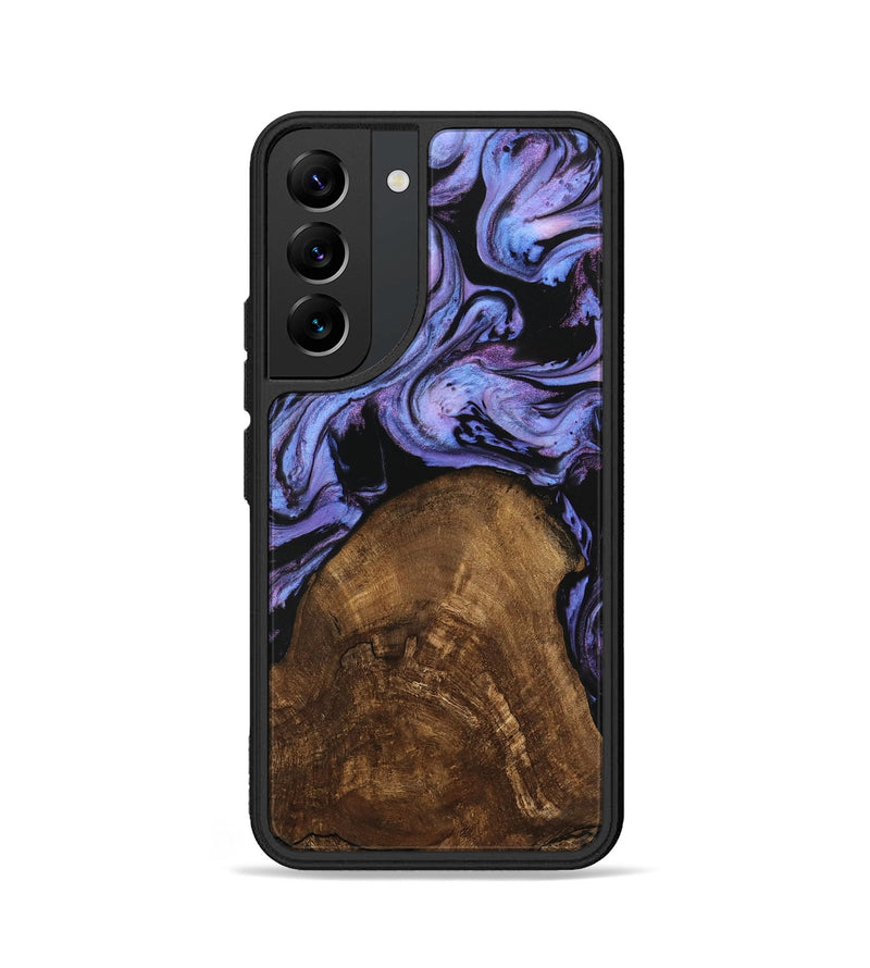 Galaxy S22 Wood Phone Case - Lorelai (Purple, 746204)