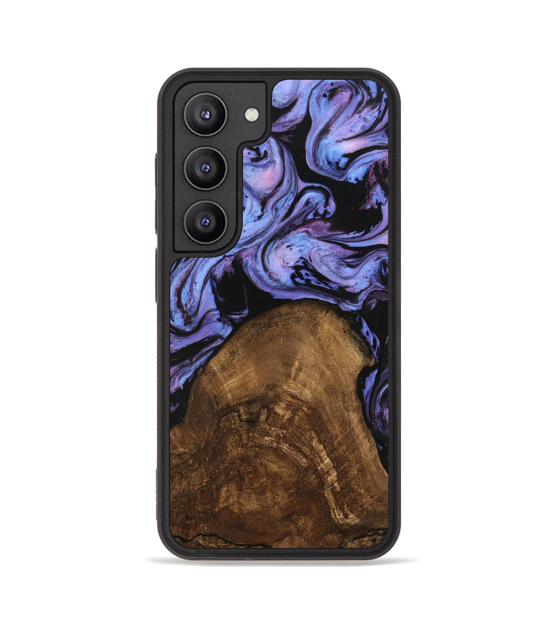 Galaxy S23 Wood Phone Case - Lorelai (Purple, 746204)