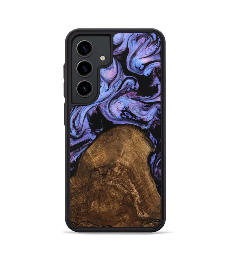 Galaxy S24 Wood Phone Case - Lorelai (Purple, 746204)