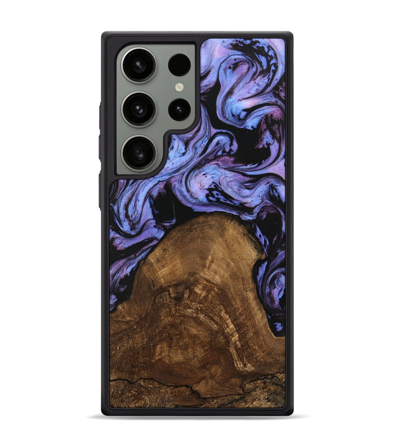 Galaxy S24 Ultra Wood Phone Case - Lorelai (Purple, 746204)