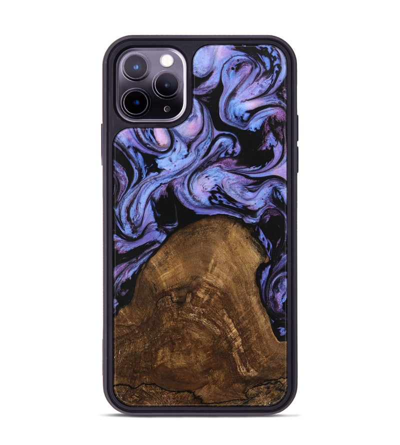 iPhone 11 Pro Max Wood Phone Case - Lorelai (Purple, 746204)