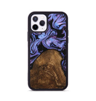 iPhone 11 Pro Wood Phone Case - Lorelai (Purple, 746204)