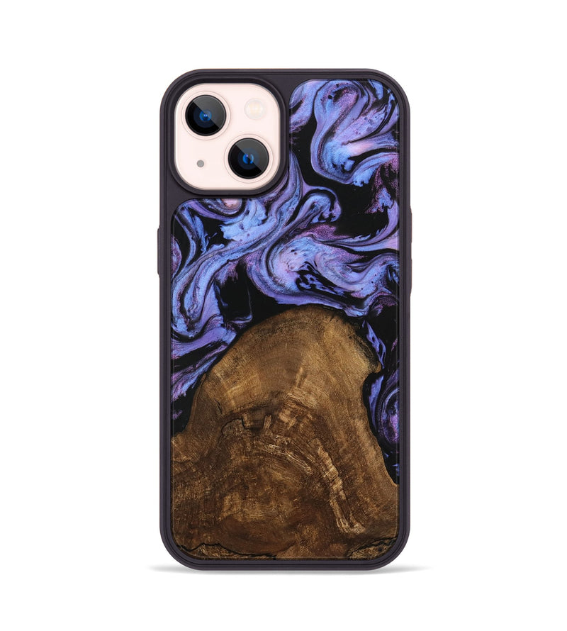 iPhone 14 Wood Phone Case - Lorelai (Purple, 746204)