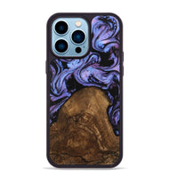 iPhone 14 Pro Max Wood Phone Case - Lorelai (Purple, 746204)