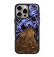 iPhone 16 Pro Max Wood Phone Case - Lorelai (Purple, 746204)