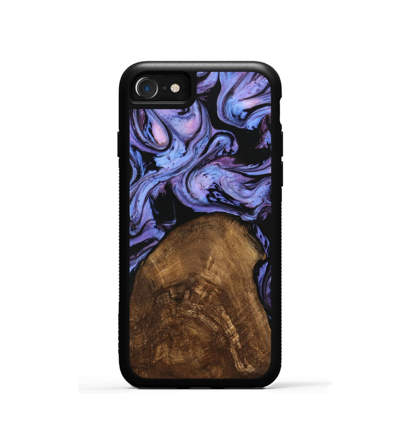 iPhone SE Wood Phone Case - Lorelai (Purple, 746204)