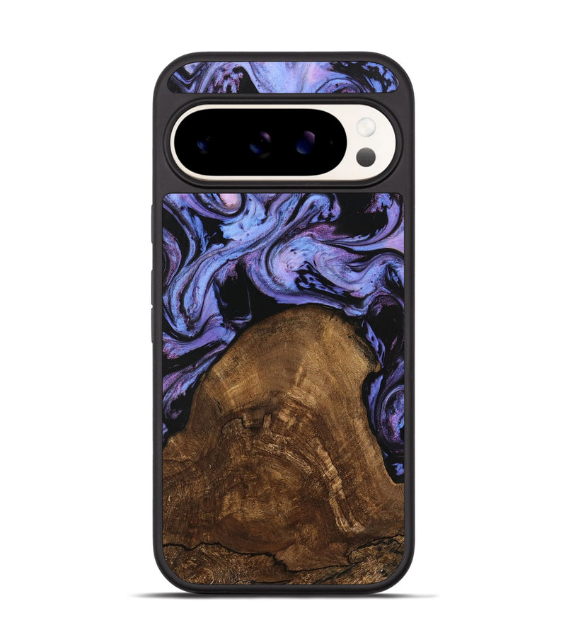 Pixel 9 Pro Wood Phone Case - Lorelai (Purple, 746204)