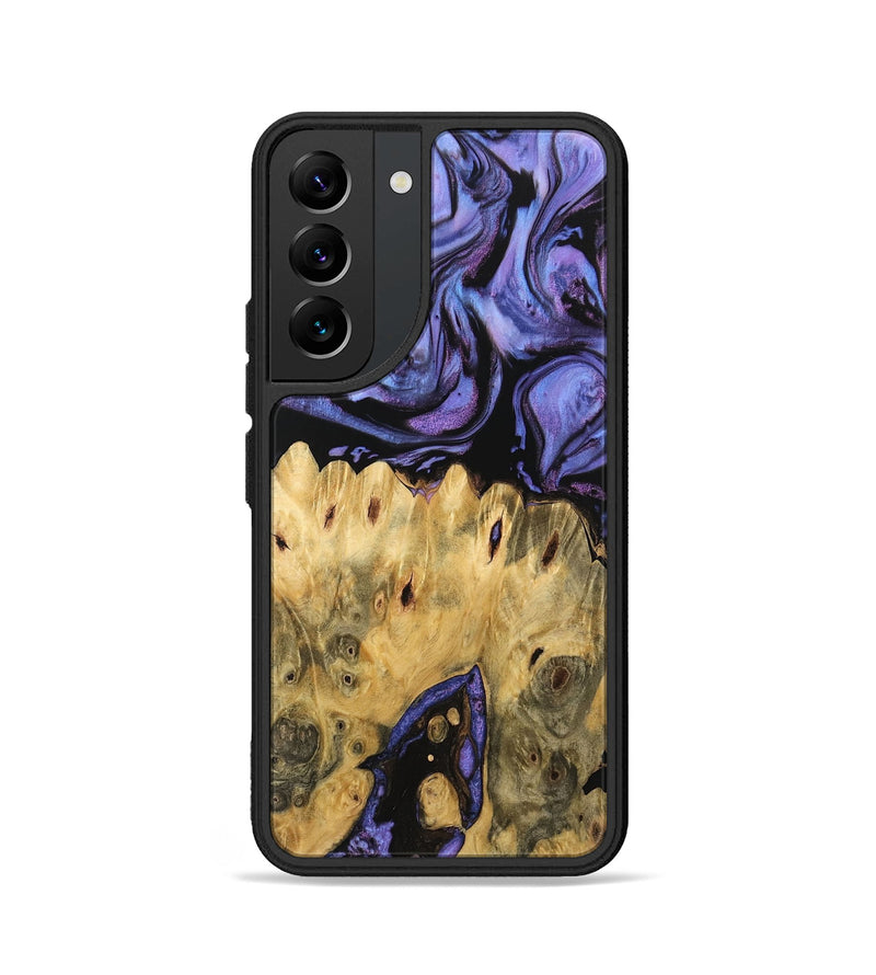 Galaxy S22 Wood Phone Case - Rayden (Purple, 746205)