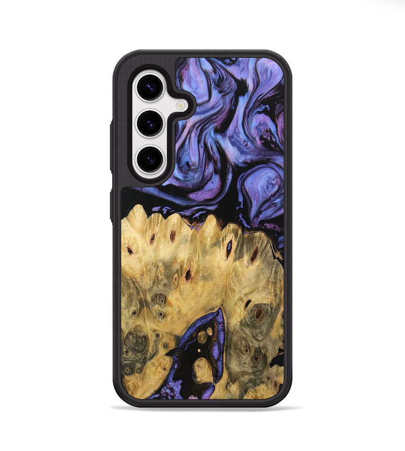 Galaxy S25 Wood Phone Case - Rayden (Purple, 746205)