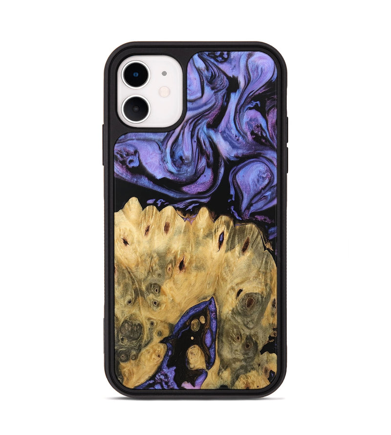 iPhone 11 Wood Phone Case - Rayden (Purple, 746205)