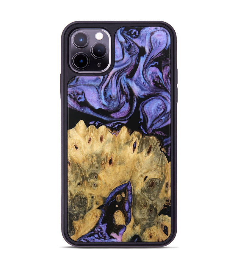 iPhone 11 Pro Max Wood Phone Case - Rayden (Purple, 746205)