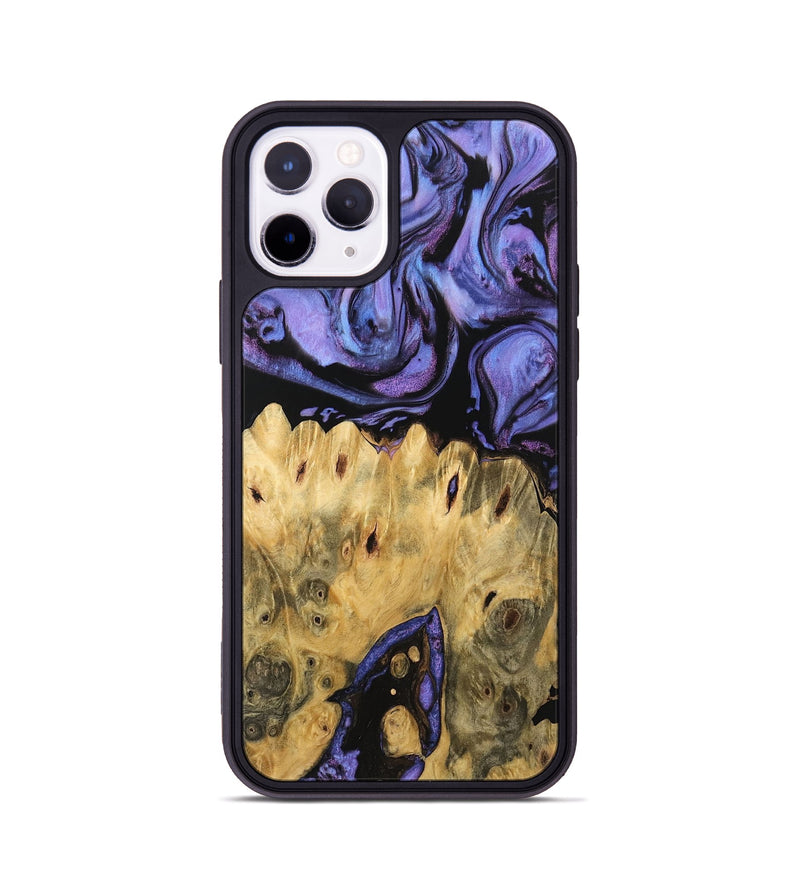 iPhone 11 Pro Wood Phone Case - Rayden (Purple, 746205)