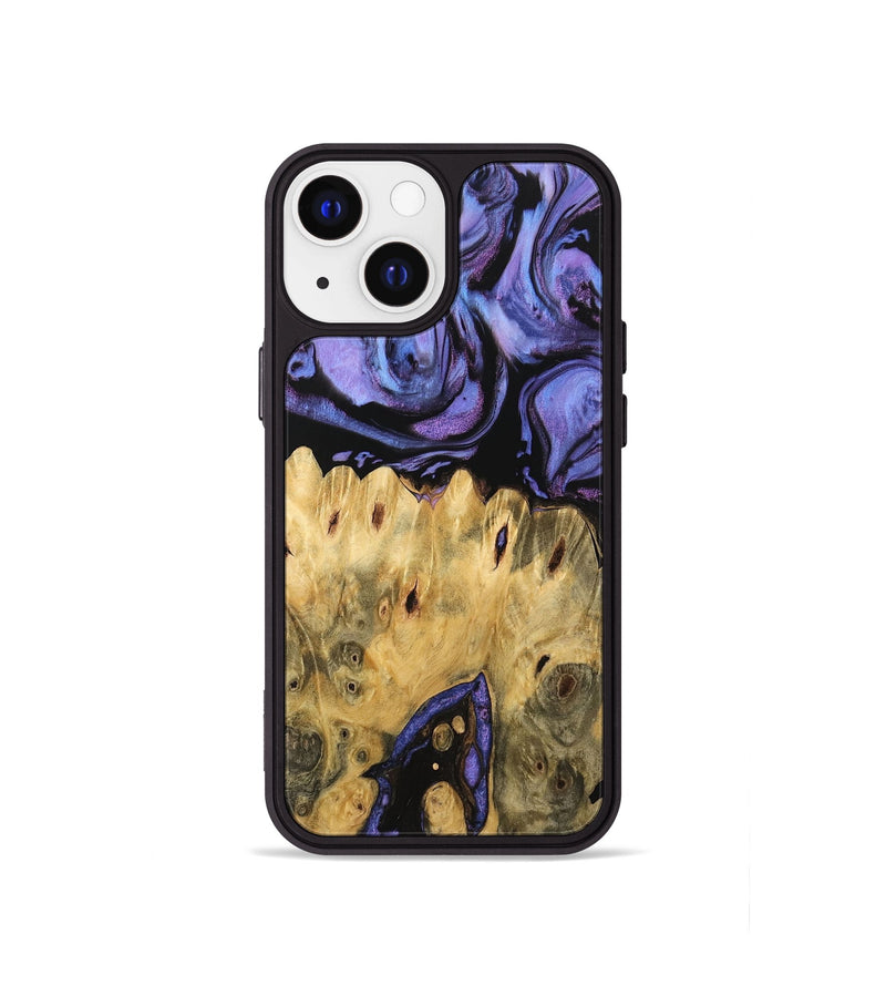 iPhone 13 mini Wood Phone Case - Rayden (Purple, 746205)