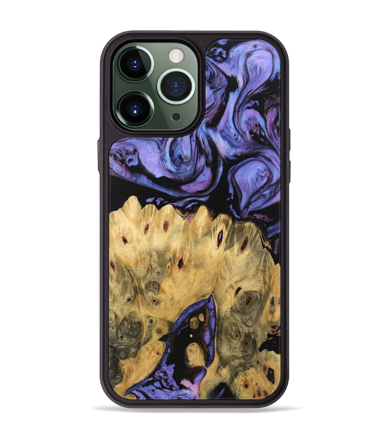 iPhone 13 Pro Max Wood Phone Case - Rayden (Purple, 746205)