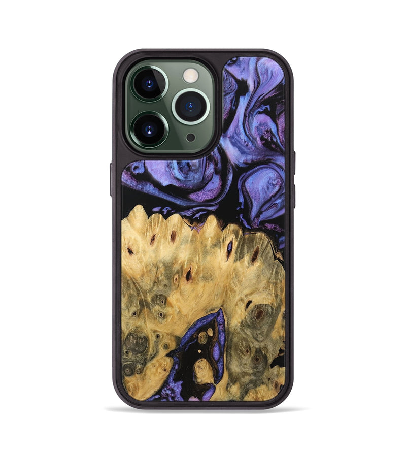 iPhone 13 Pro Wood Phone Case - Rayden (Purple, 746205)