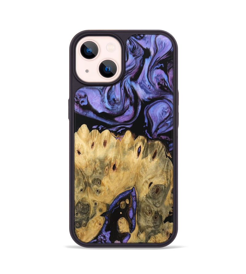 iPhone 14 Wood Phone Case - Rayden (Purple, 746205)