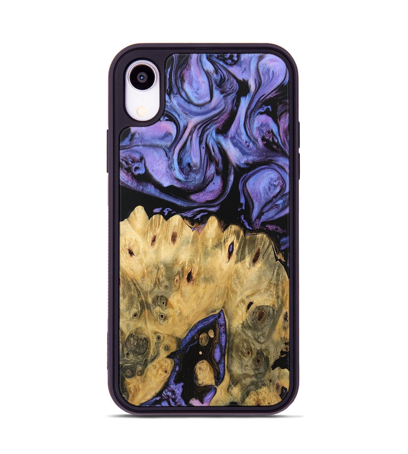 iPhone Xr Wood Phone Case - Rayden (Purple, 746205)