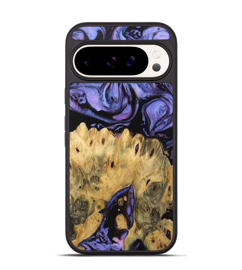 Pixel 9 Wood Phone Case - Rayden (Purple, 746205)