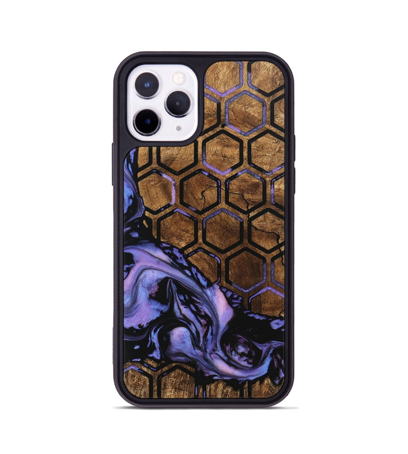 iPhone 11 Pro Wood Phone Case - Vera (Pattern, 746206)