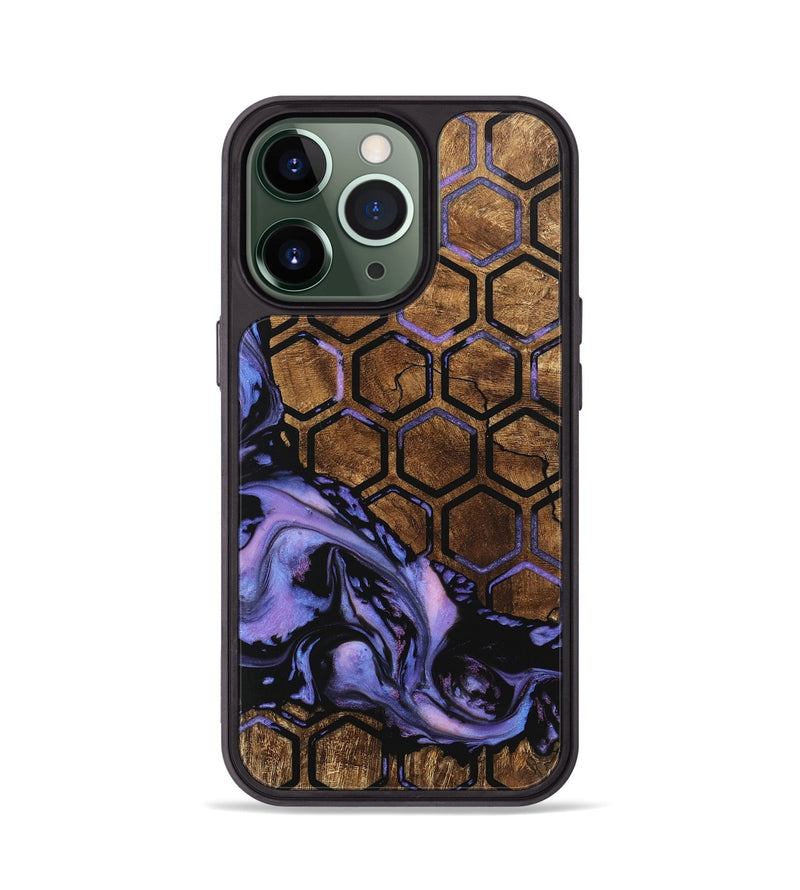 iPhone 13 Pro Wood Phone Case - Vera (Pattern, 746206)