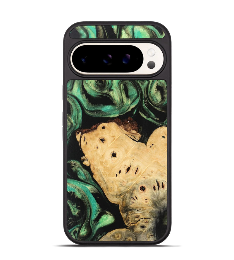 Pixel 9 Wood Phone Case - Harmoni (Green, 746208)