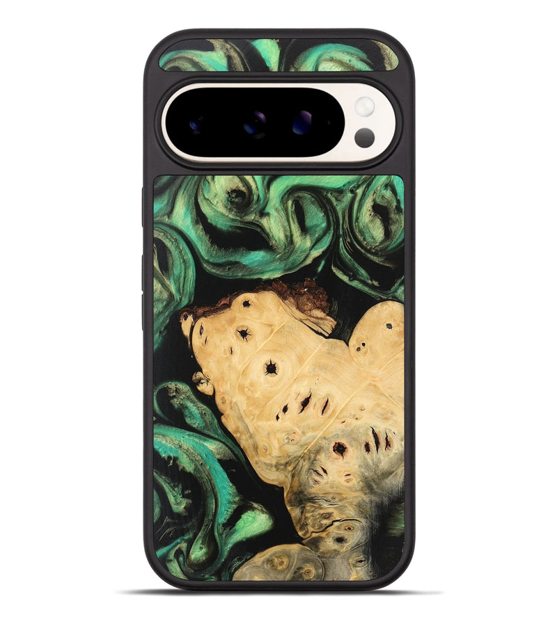 Pixel 9 Pro XL Wood Phone Case - Harmoni (Green, 746208)