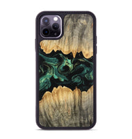 iPhone 11 Pro Max Wood Phone Case - Alivia (Green, 746209)