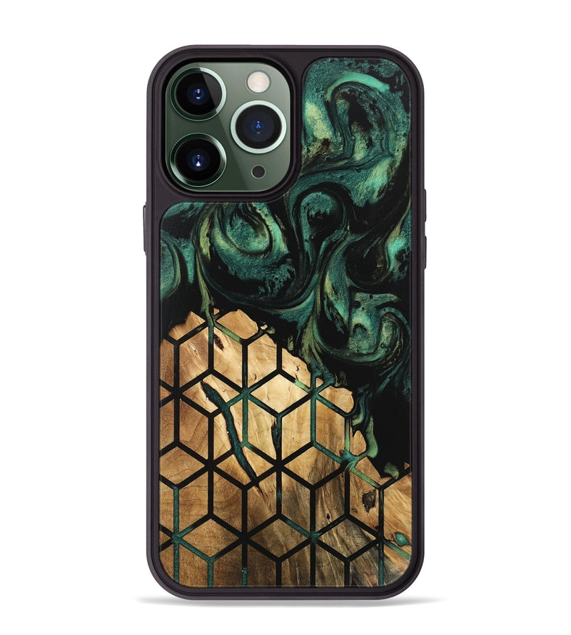 iPhone 13 Pro Max Wood Phone Case - Lewis (Pattern, 746210)