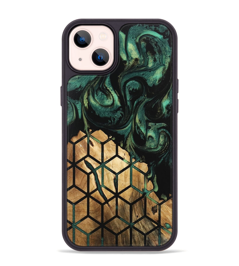 iPhone 14 Plus Wood Phone Case - Lewis (Pattern, 746210)