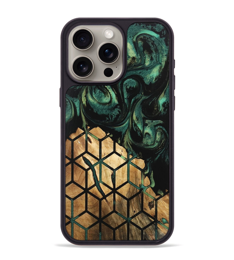 iPhone 15 Pro Max Wood Phone Case - Lewis (Pattern, 746210)