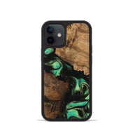 iPhone 12 mini Wood Phone Case - Knox (Green, 746211)