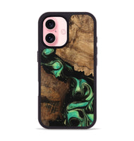 iPhone 16 Wood Phone Case - Knox (Green, 746211)