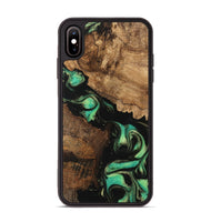 iPhone Xs Max Wood Phone Case - Knox (Green, 746211)