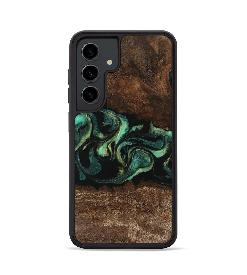 Galaxy S24 Wood Phone Case - Jaydin (Green, 746212)