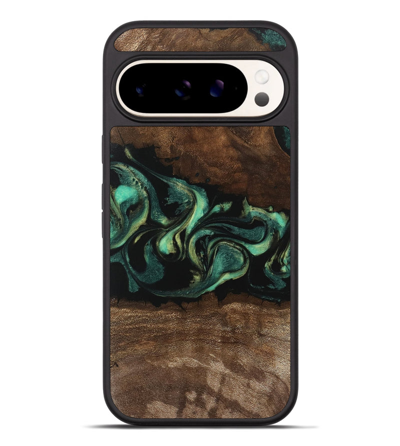 Pixel 9 Pro XL Wood Phone Case - Jaydin (Green, 746212)