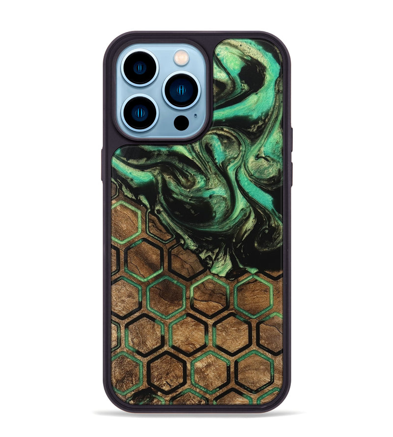 iPhone 14 Pro Max Wood Phone Case - Kimber (Pattern, 746213)