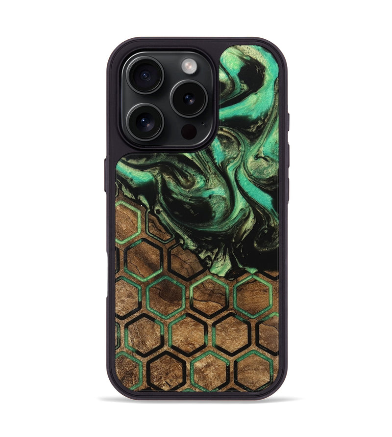 iPhone 16 Pro Wood Phone Case - Kimber (Pattern, 746213)