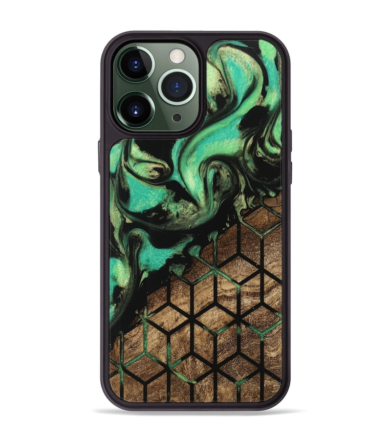 iPhone 13 Pro Max Wood Phone Case - Luz (Pattern, 746214)