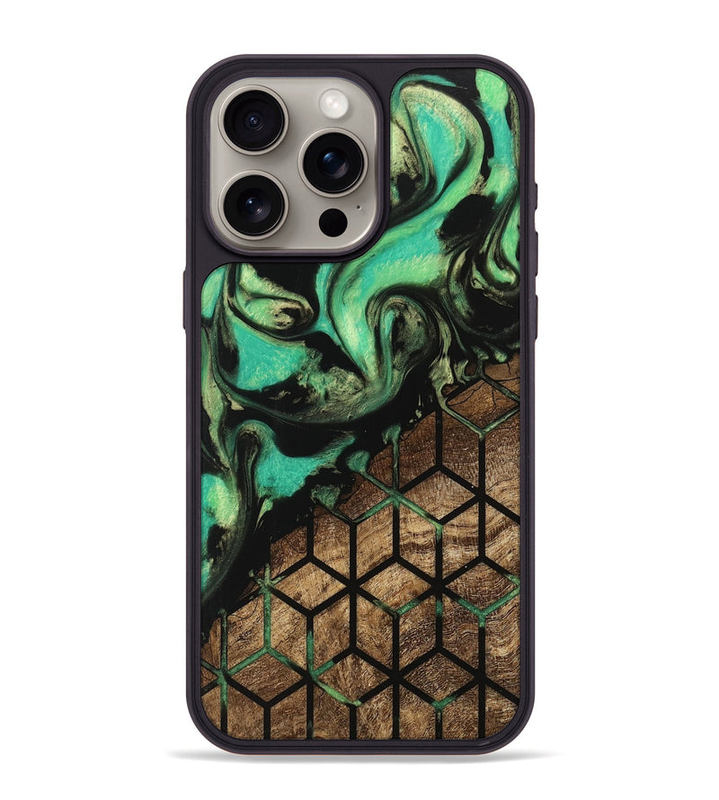 iPhone 15 Pro Max Wood Phone Case - Luz (Pattern, 746214)