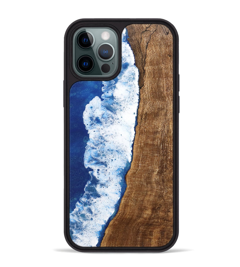 iPhone 12 Pro Max Wood Phone Case - Isai (Coastal, 746217)